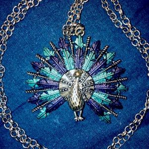 Peacock Necklace